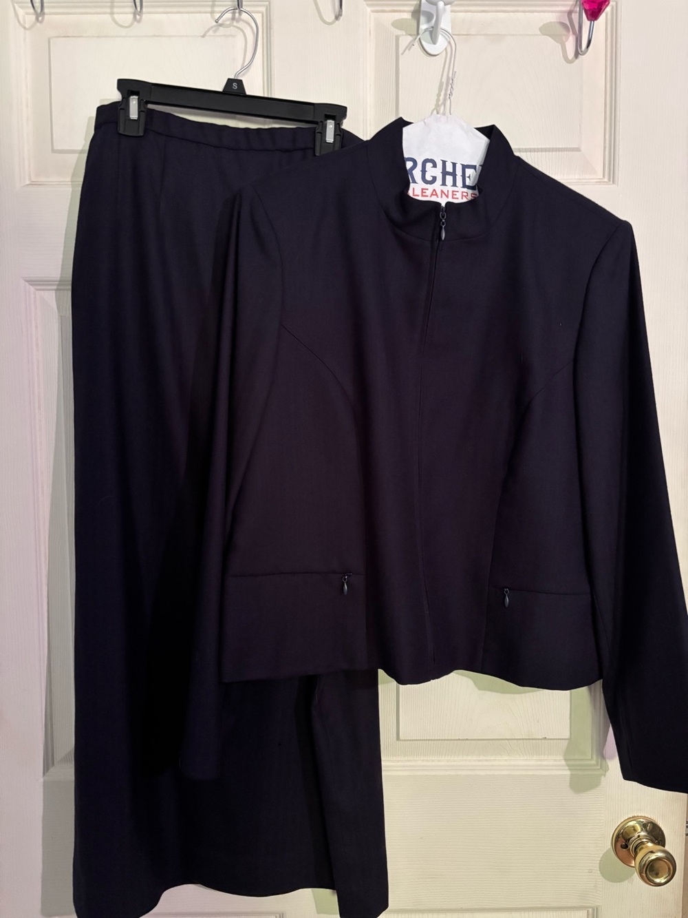 Pendleton deep Plum Women's Blazer and Skirt Set